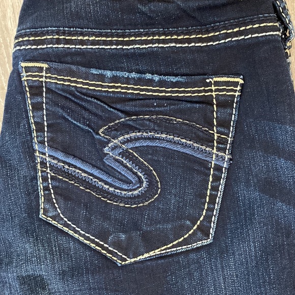 Silver Suki Mid Slim Sz 27 - Picture 2 of 13